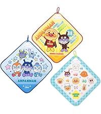 Amazon.co.jp: アンパンマン ガーゼハンカチ 3枚セット 19×19cm